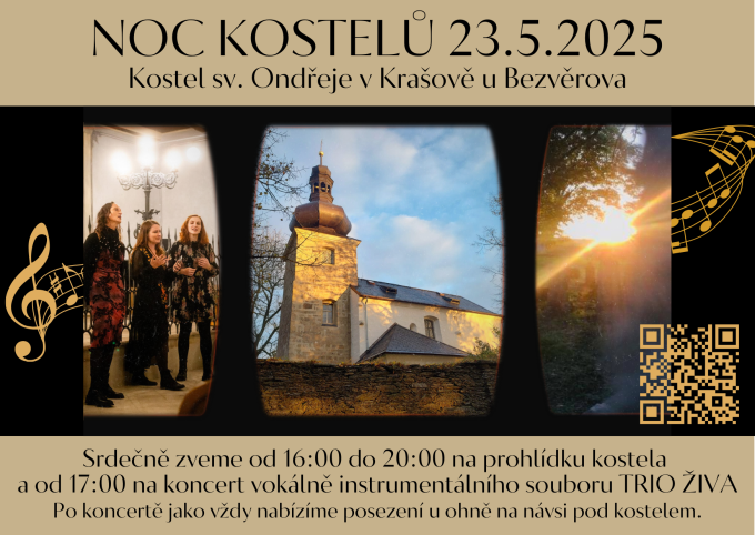 Noc kostelů 2025 Krašov Noc kostelů 2025 Krašov